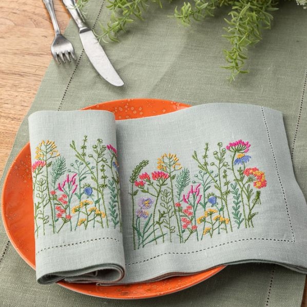 Набор салфеток Невская Вышивка, Полевые травы | Фото 1