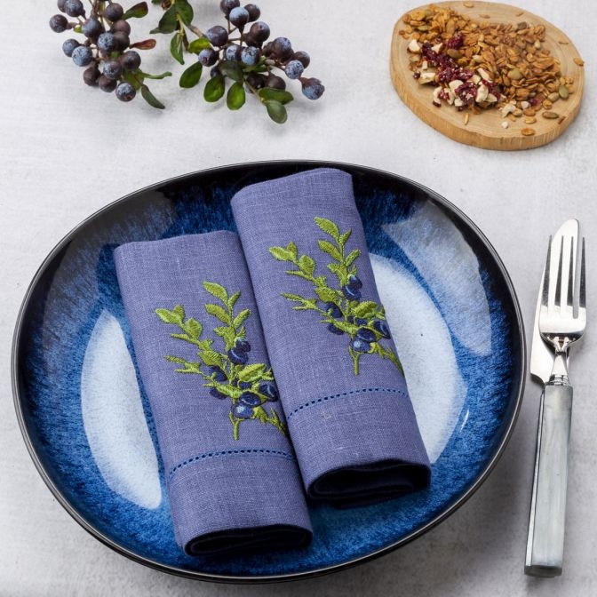 Набор салфеток Невская Вышивка, Черника | Фото 1