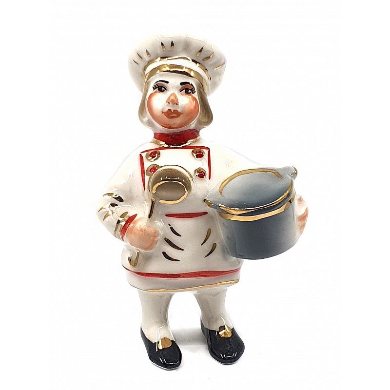 Ёлочная игрушка Повариха Фарфоровая мануфактура | Фото 1