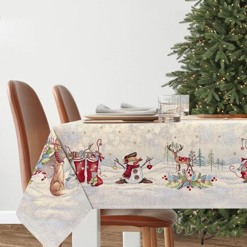 Скатерть, салфетки  Праздник на Севере | Фото 1