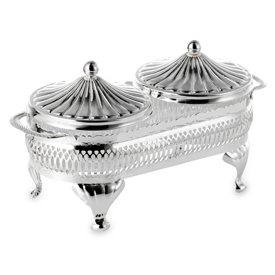 Парная конфитюрница Queen Anne | Фото 1