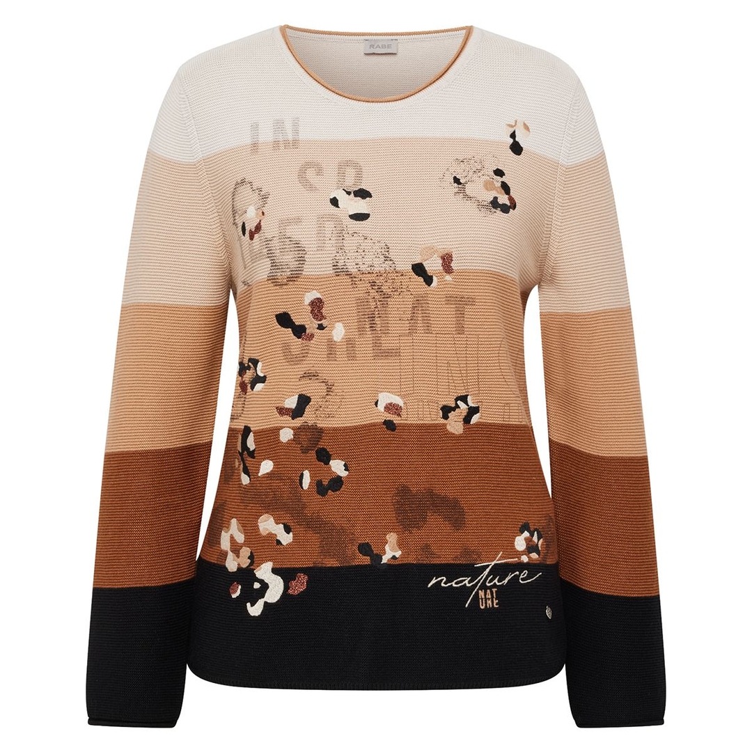 Женский джемпер с вышивкой Rabe | Фото 1