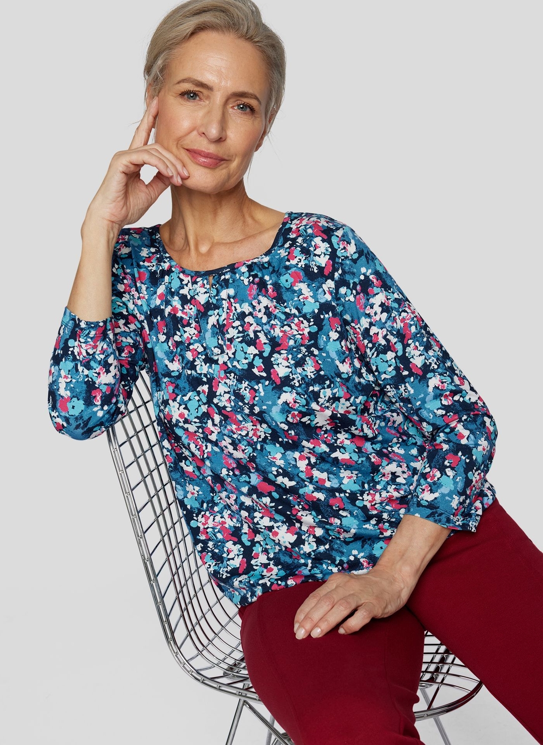 Женская трикотажная блуза Rabe | Фото 4