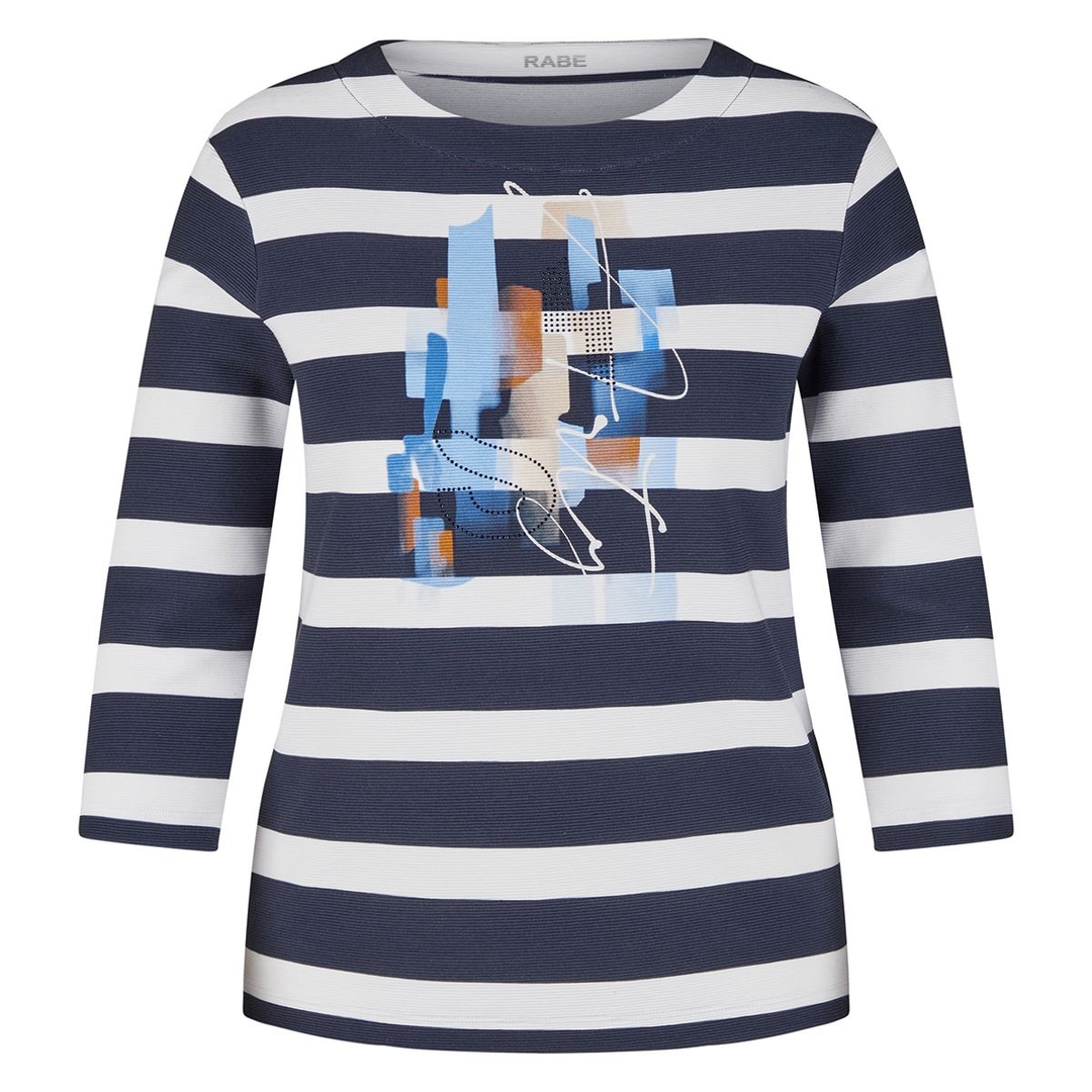 Женский свитшот в полоску Rabe | Фото 1