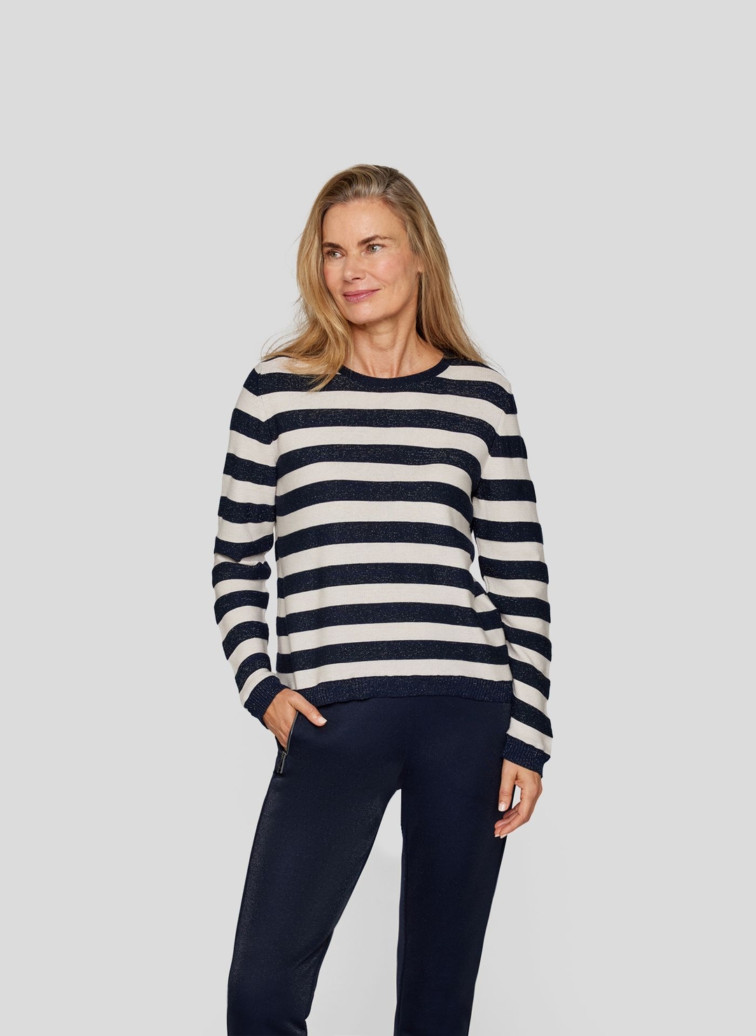 Женский джемпер с люрексом Rabe | Фото 3