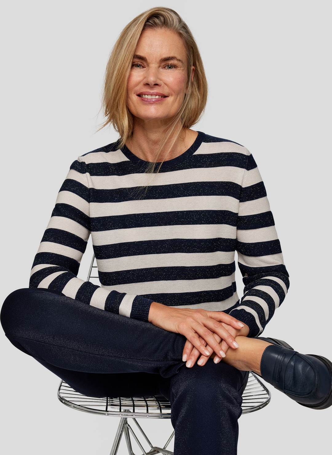 Женский джемпер с люрексом Rabe | Фото 4