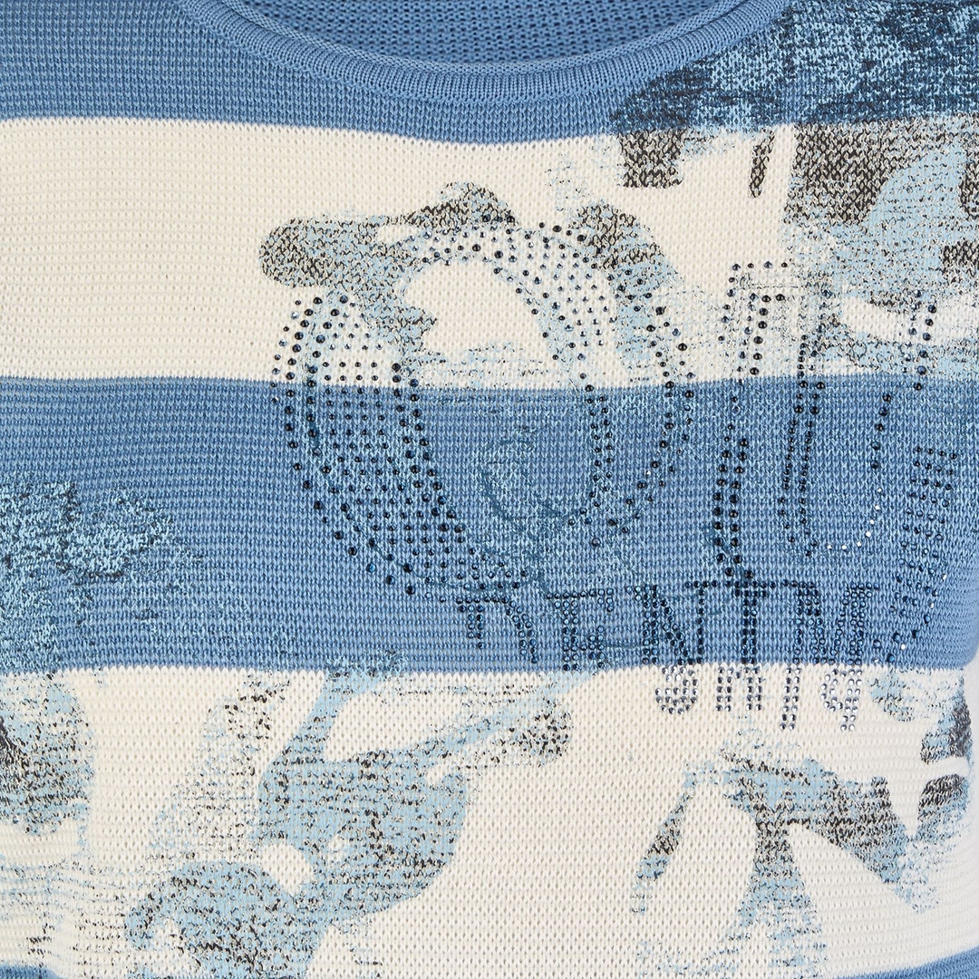 Женский джемпер в полоску Rabe | Фото 8