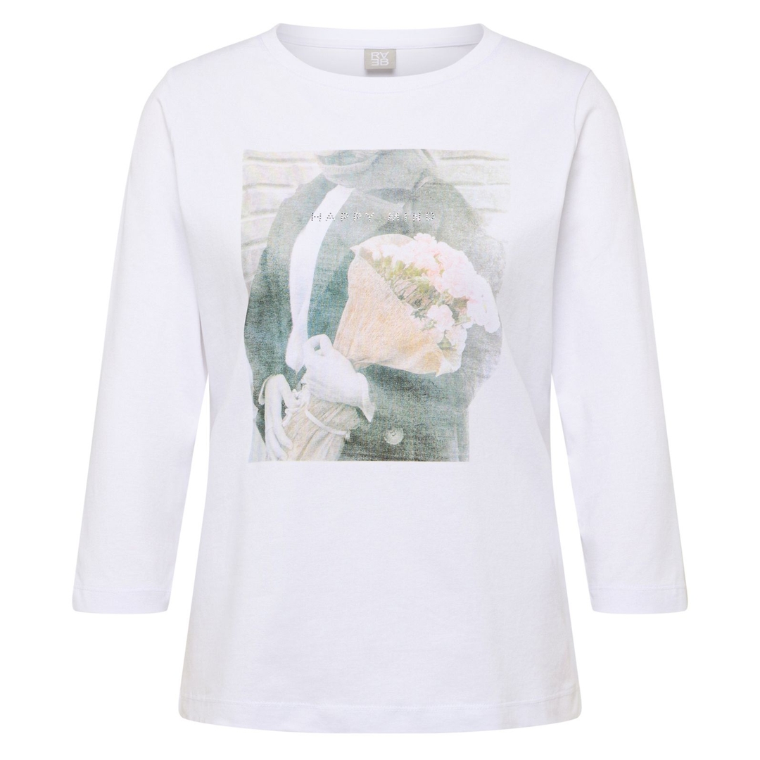 Женский хлопковый лонгслив Rabe | Фото 1