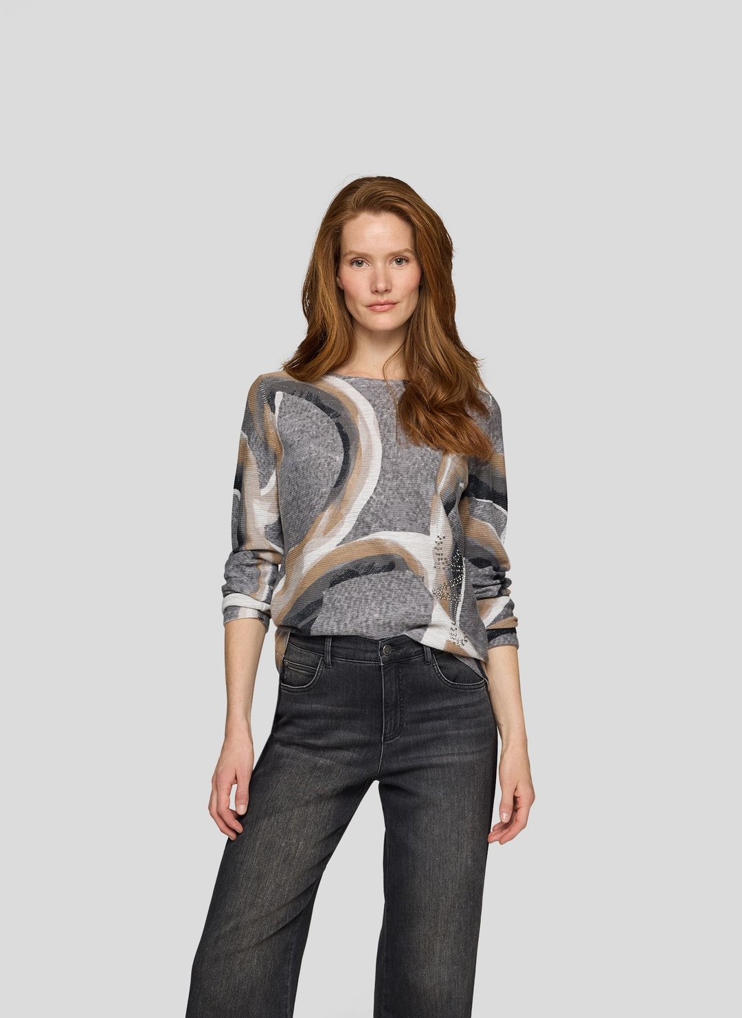 Женский джемпер из хлопка Rabe | Фото 2