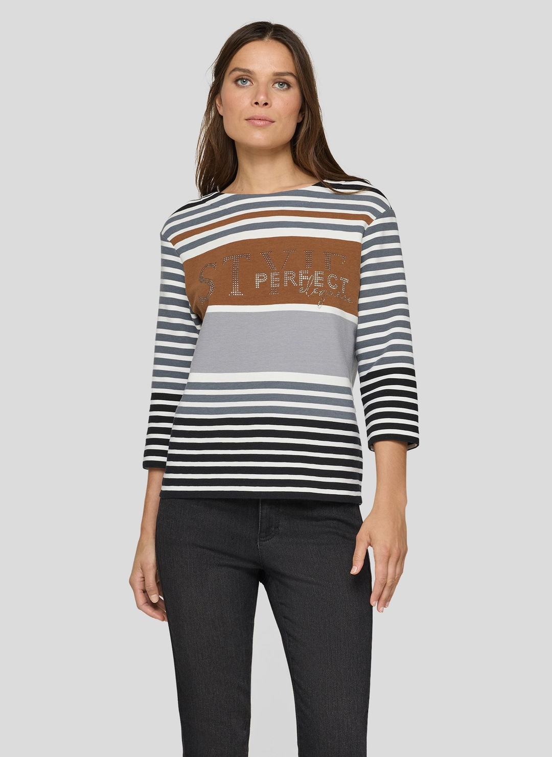 Женский свитшот в полоску Rabe | Фото 3