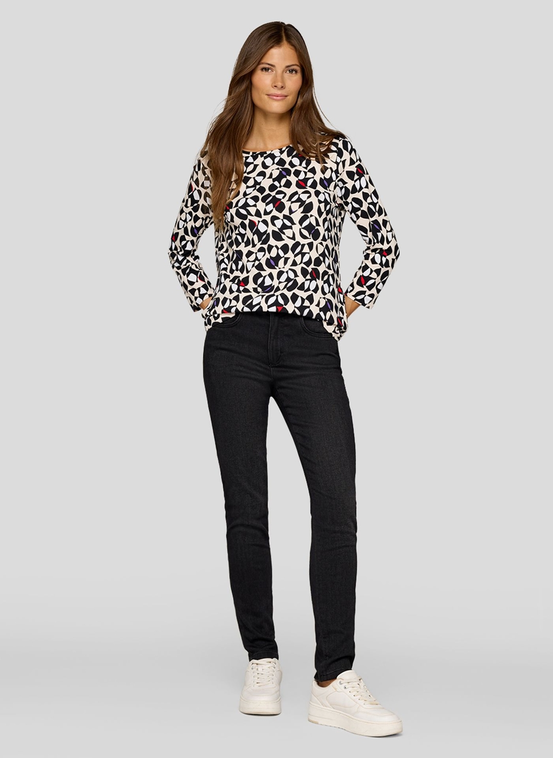 Женский лонгслив из вискозы Rabe | Фото 6