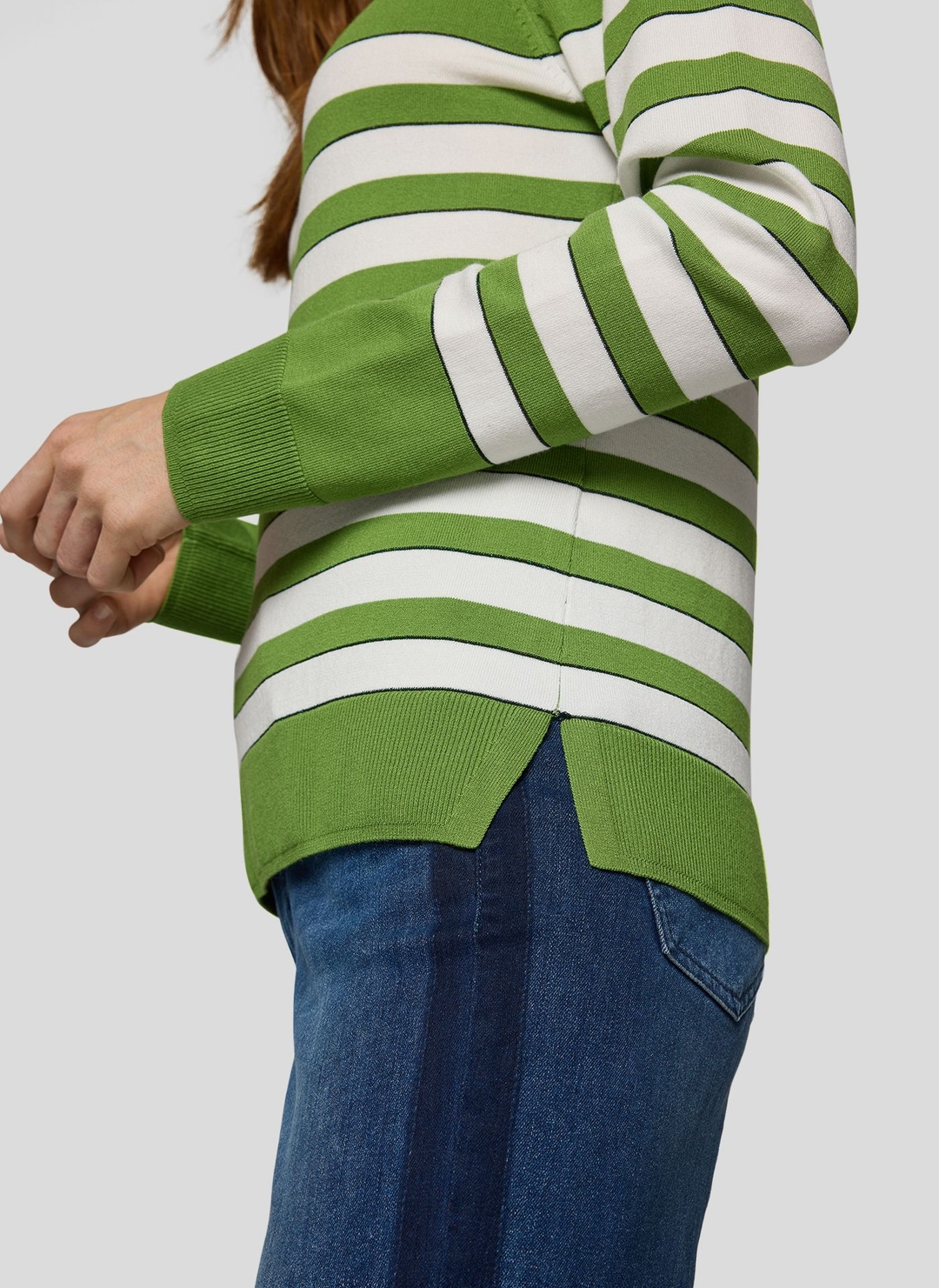 Женский джемпер в полоску Rabe | Фото 4