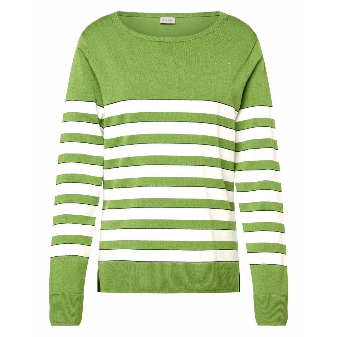Женский джемпер в полоску Rabe | Фото 1