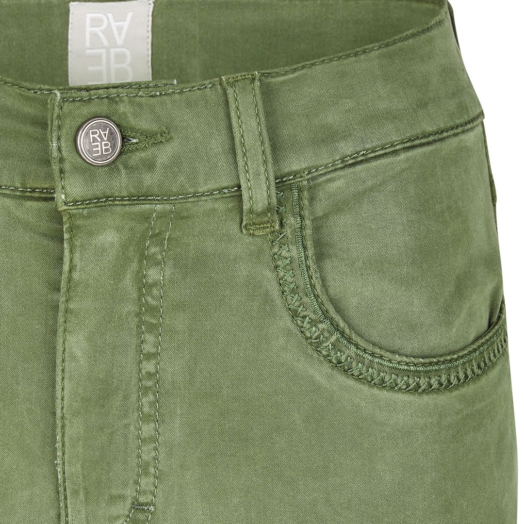 Женские брюки из хлопка с лиоцеллом Rabe | Фото 3