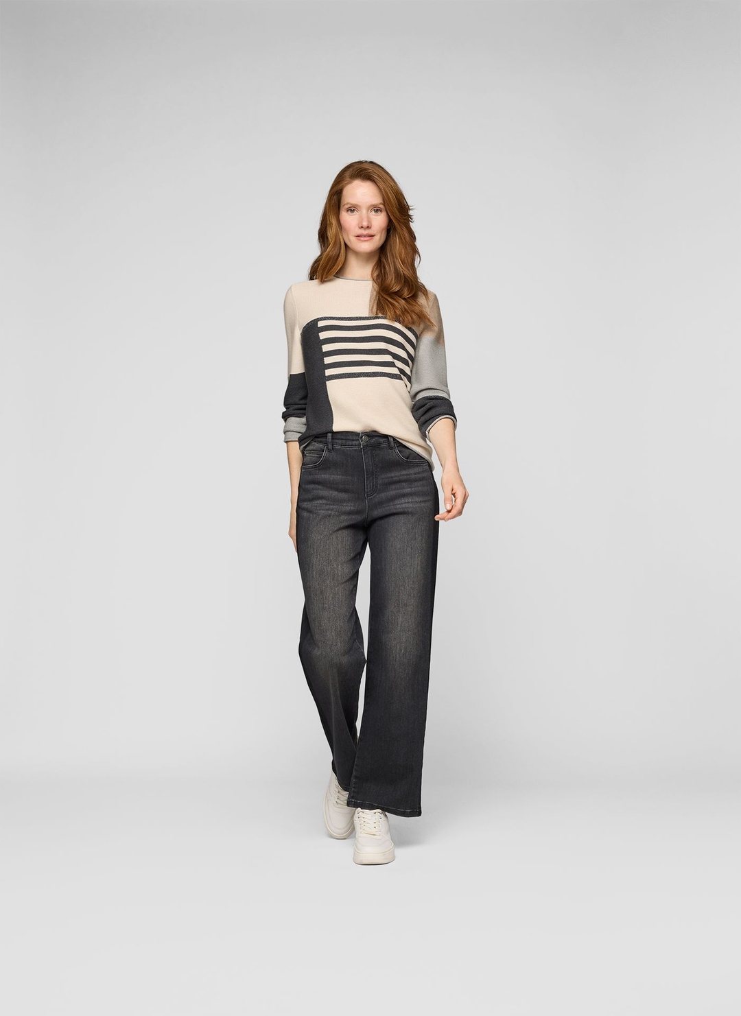 Женский джемпер с графическим принтом Rabe | Фото 6