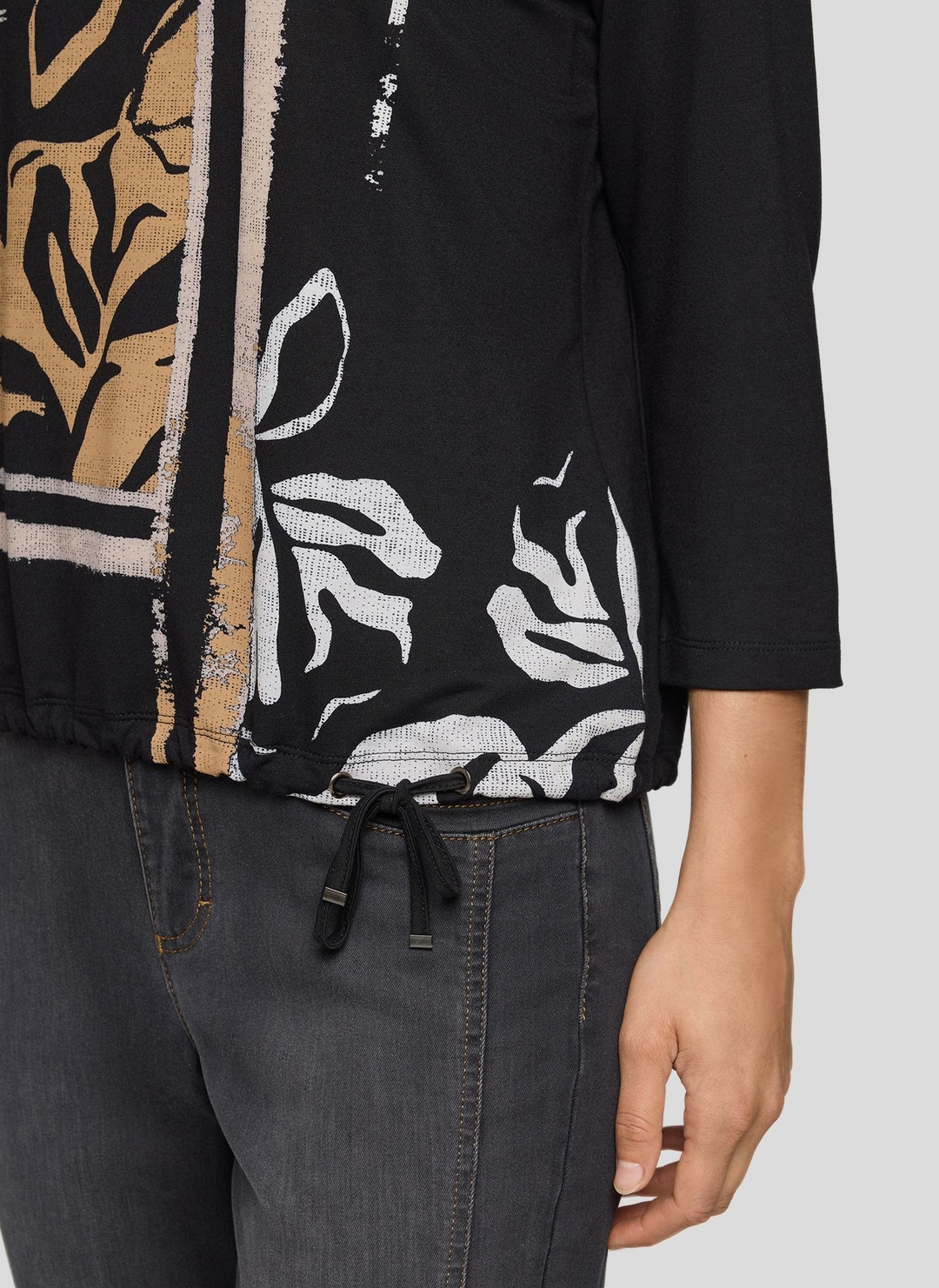 Женский хлопковый лонгслив Rabe | Фото 5