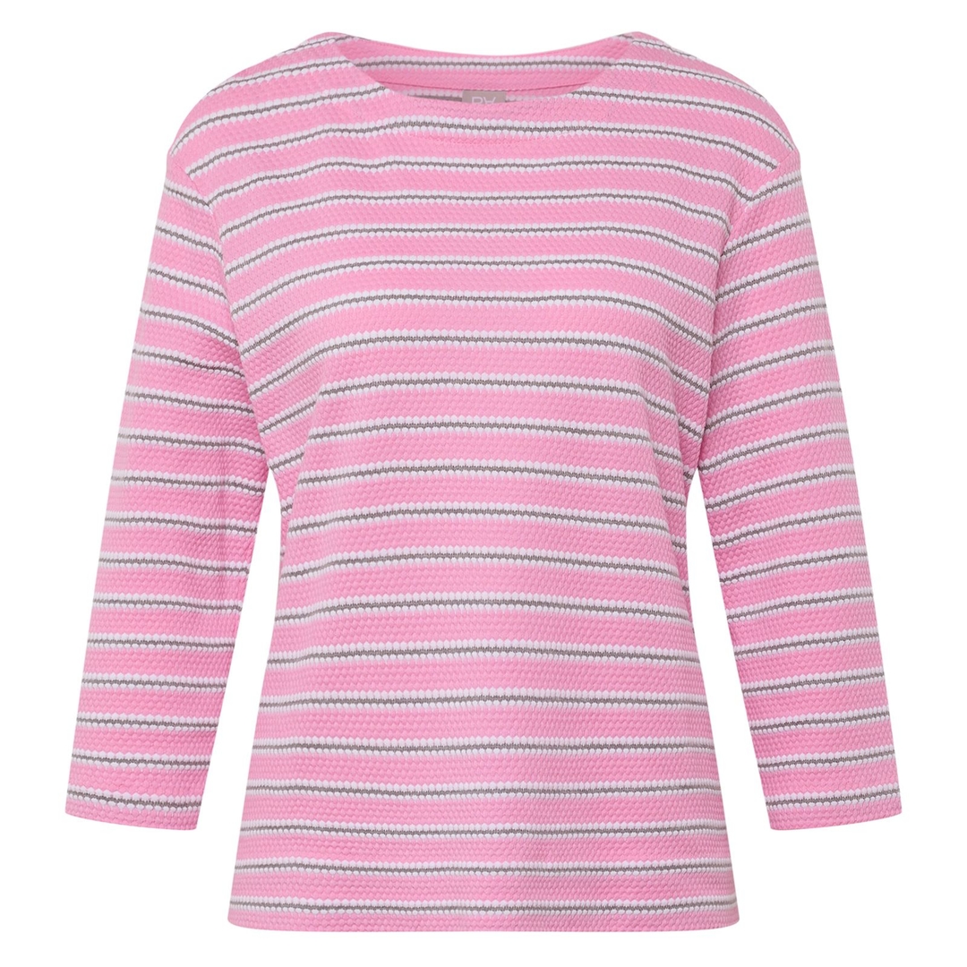 Женский лонгслив в полоску Rabe | Фото 1