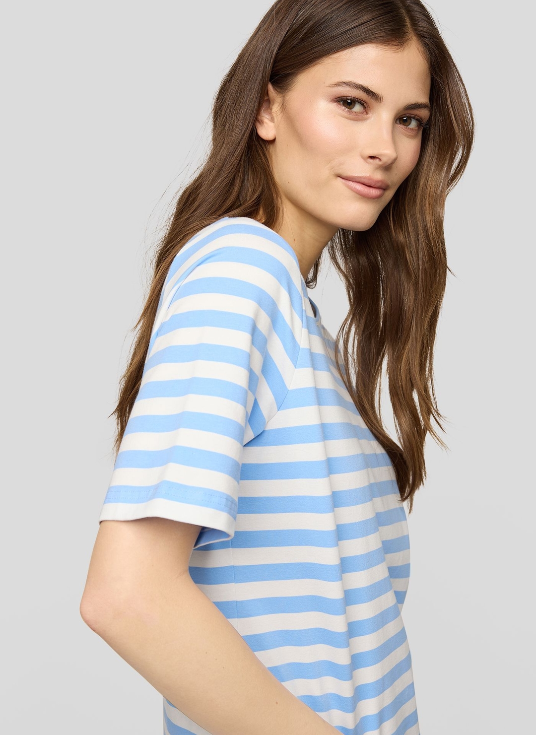 Женская футболка в полоску Rabe | Фото 6