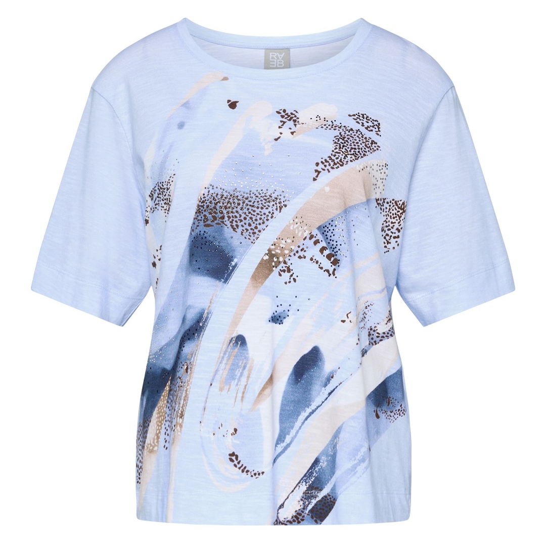 Женская футболка с принтом Rabe | Фото 1