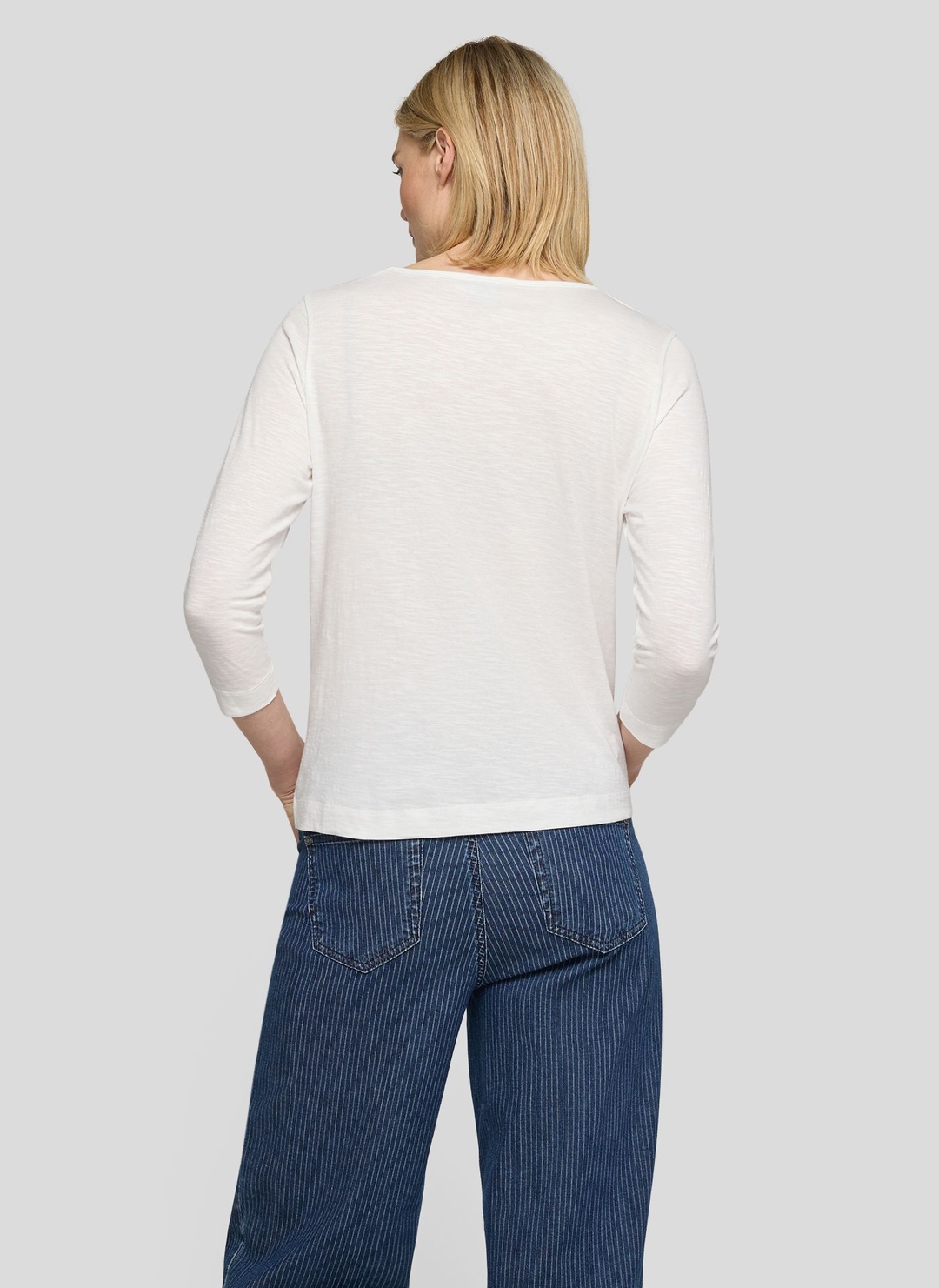 Женский лонгслив из хлопка с модалом Rabe | Фото 2