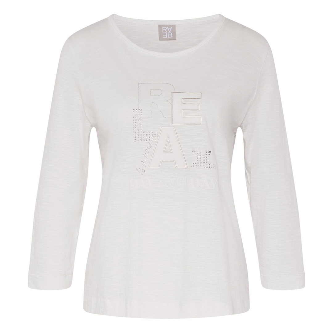 Женский лонгслив из хлопка с модалом Rabe | Фото 1