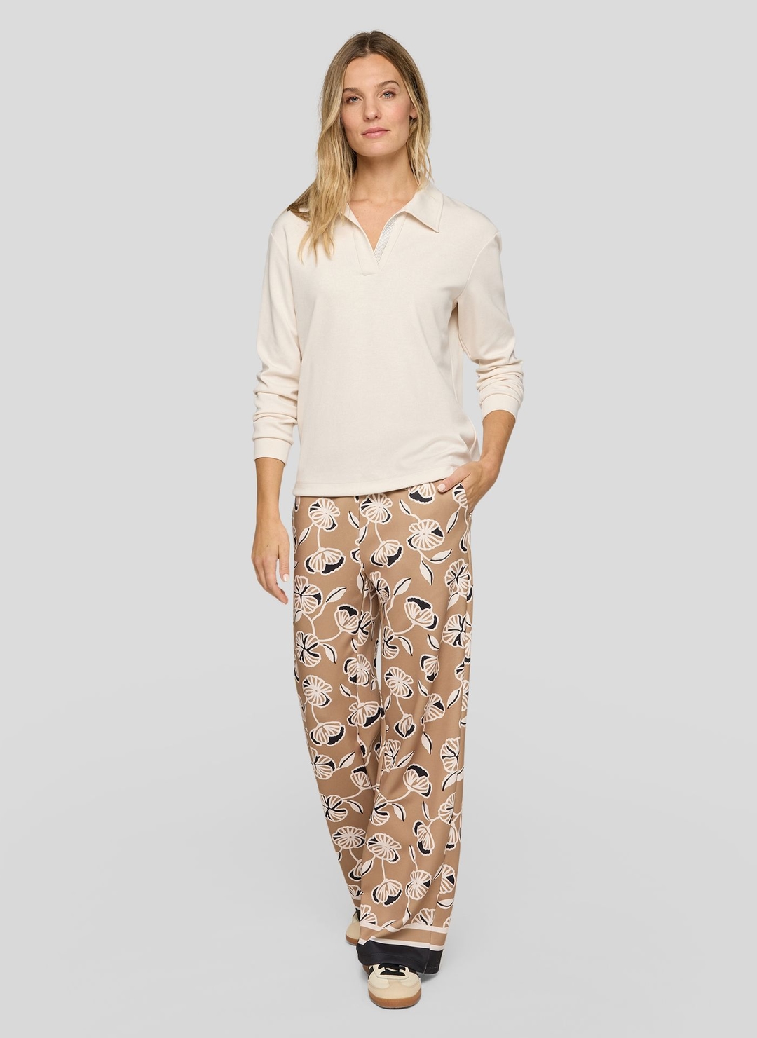 Женское поло со стразами Rabe | Фото 4