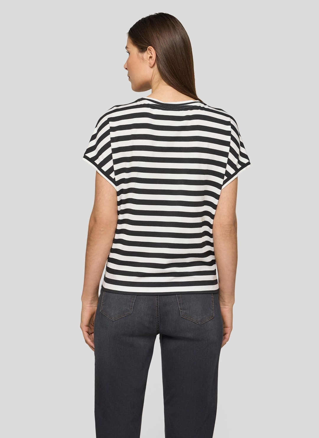 Женская футболка из хлопка с модалом Rabe | Фото 2