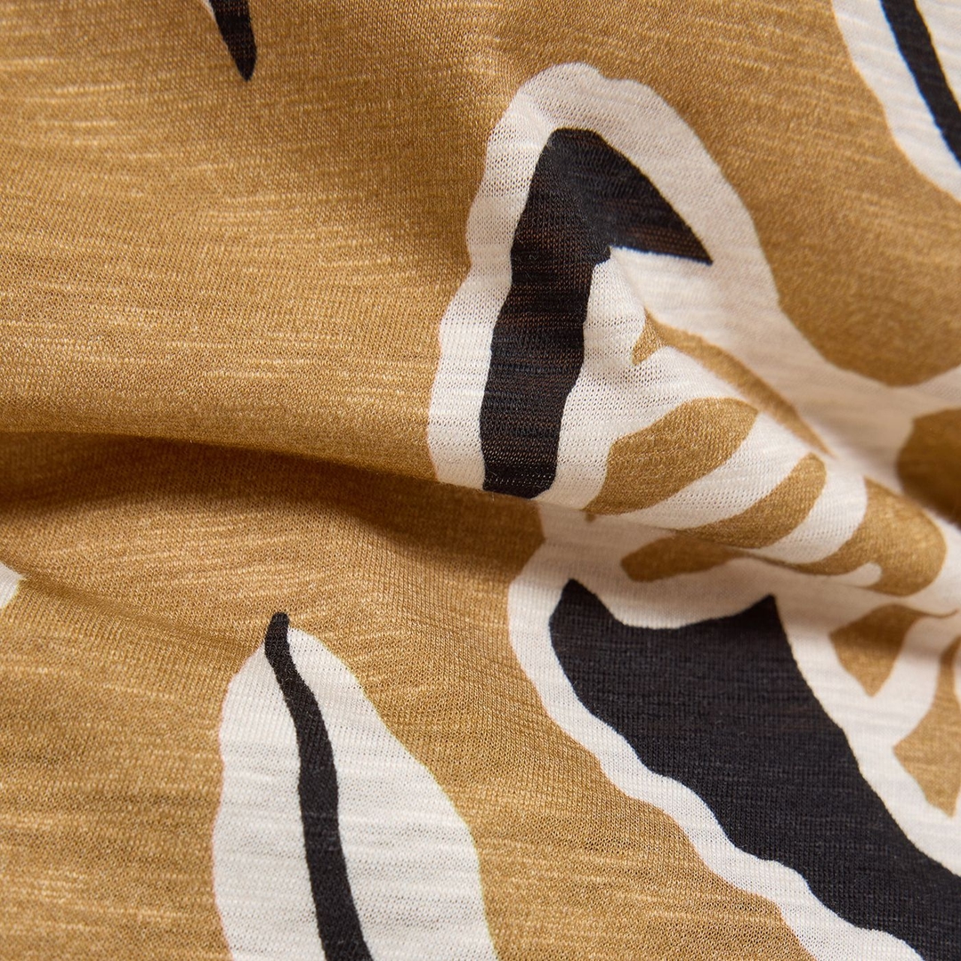 Женский лонгслив из хлопка с вискозой Rabe | Фото 7