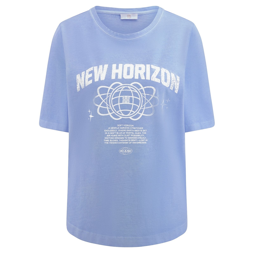 Женская футболка с принтом RIANI | Фото 1