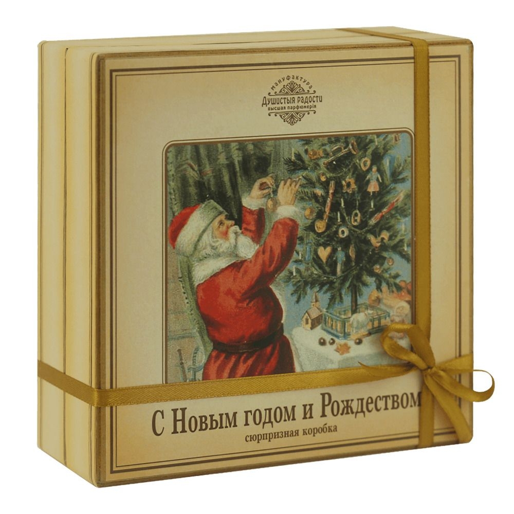 Набор ёлочная игрушка Дед Мороз и мыло Душистыя радости | Фото 2