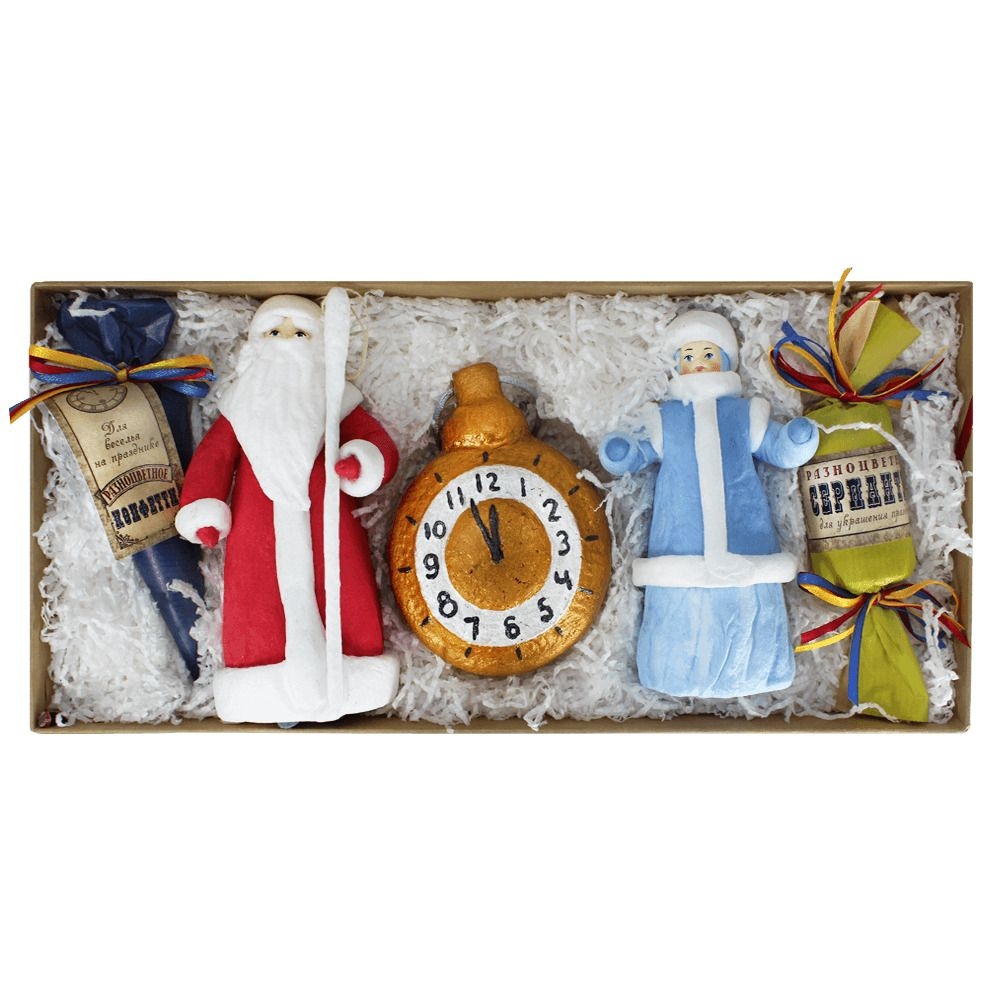 Набор елочных игрушек Новогодняя Москва Душистыя радости | Фото 1