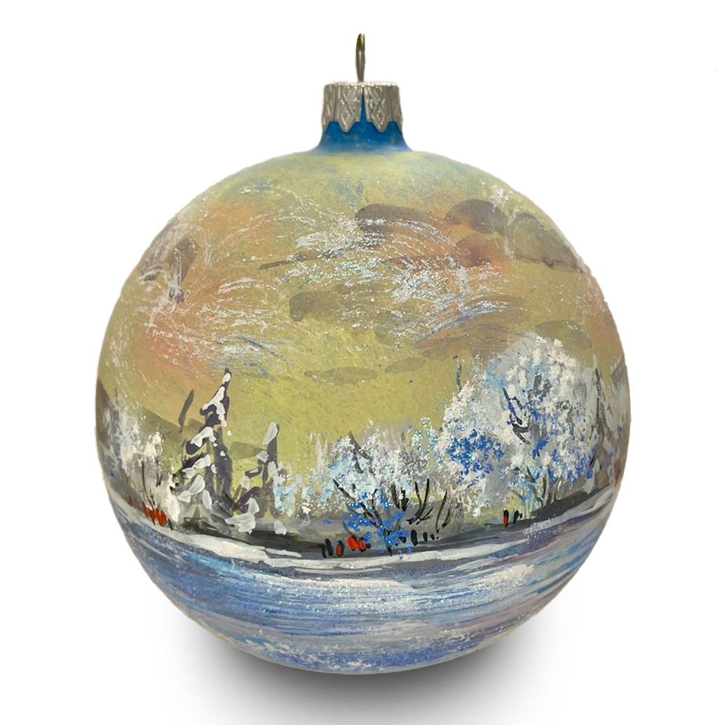 Шар Синий мост Ленигрушка | Фото 2