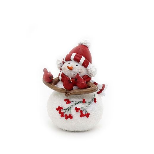 Сувенир Снеговик и три кардинала | Фото 1