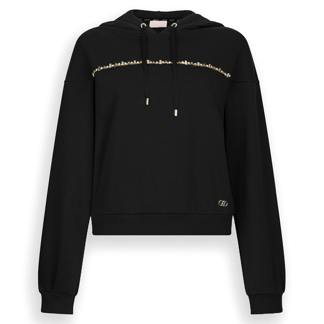 Женское худи со стразами Liu Jo | Фото 1