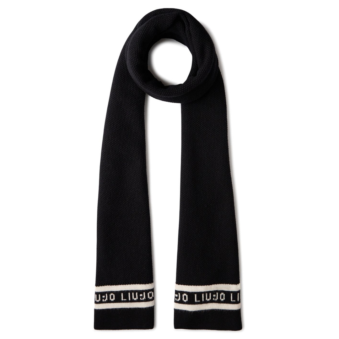 Женский шарф с жаккардовым логотипом Liu Jo | Фото 1