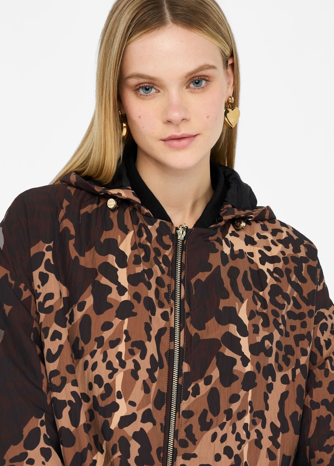 Женская куртка с анималистичным принтом Liu Jo | Фото 4