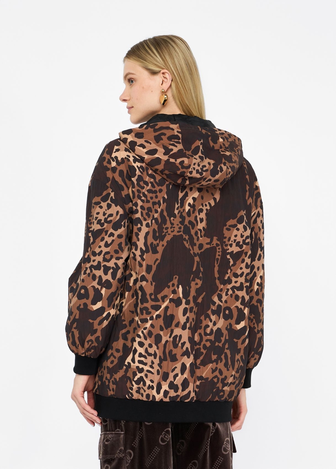 Женская куртка с анималистичным принтом Liu Jo | Фото 3