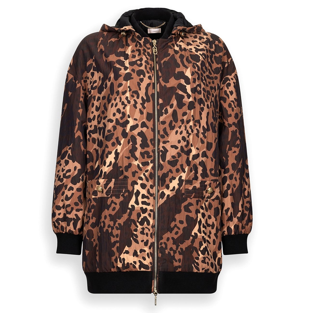 Женская куртка с анималистичным принтом Liu Jo | Фото 1