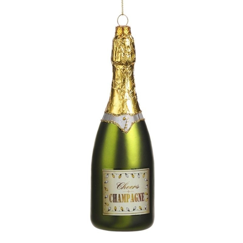 Ёлочная игрушка Бутылка шампанского Goodwill | Фото 1