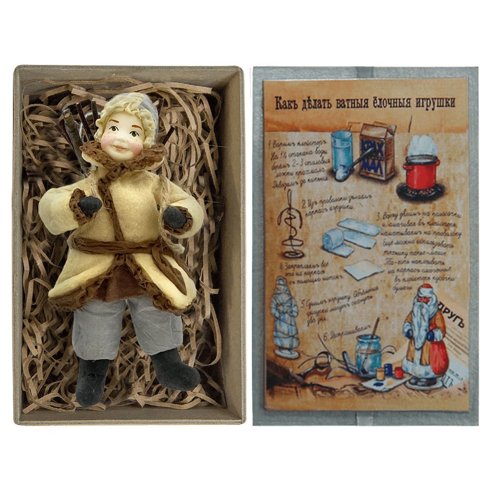 Ёлочная игрушка Мальчик с хворостом Душистыя радости | Фото 2