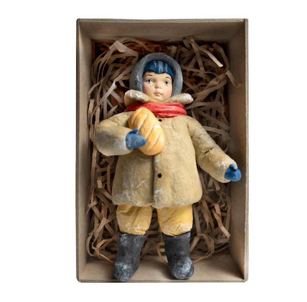 Ёлочная игрушка Мальчик с батоном Душистыя радости | Фото 2