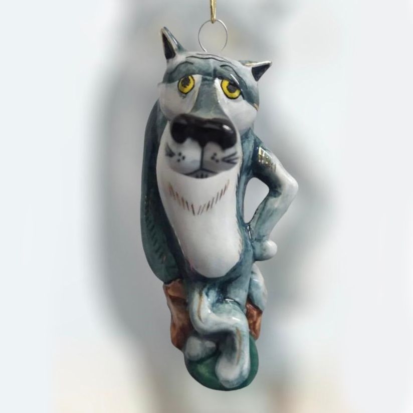 Елочная игрушка Волк Щас спою  Лефортово | Фото 1