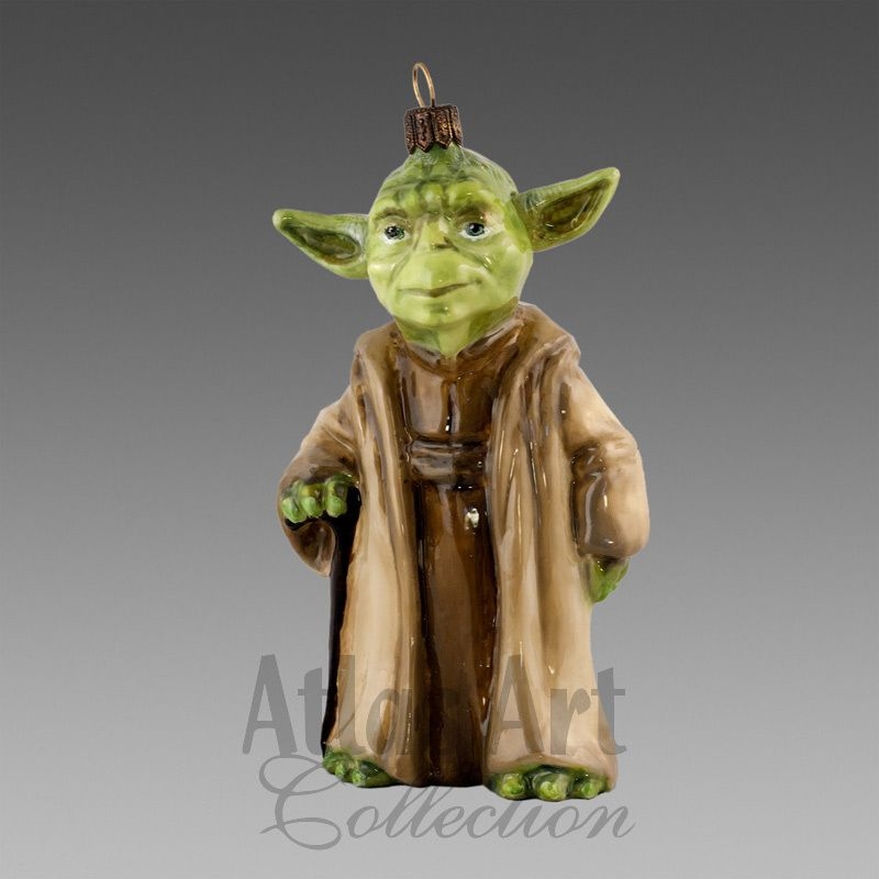 Ёлочная игрушка Мастер Йода Atlas Art | Фото 2