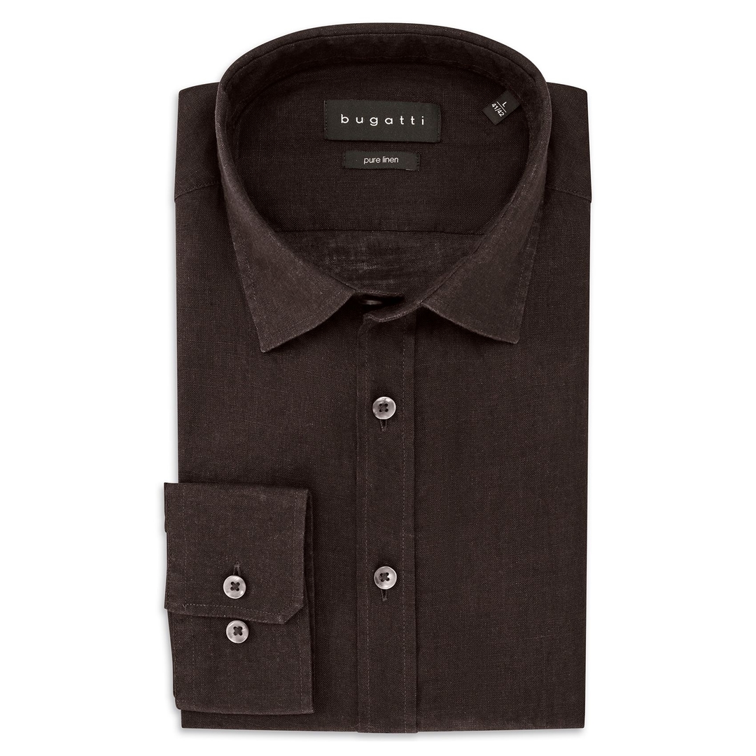 Мужская льняная рубашка Bugatti | Фото 1