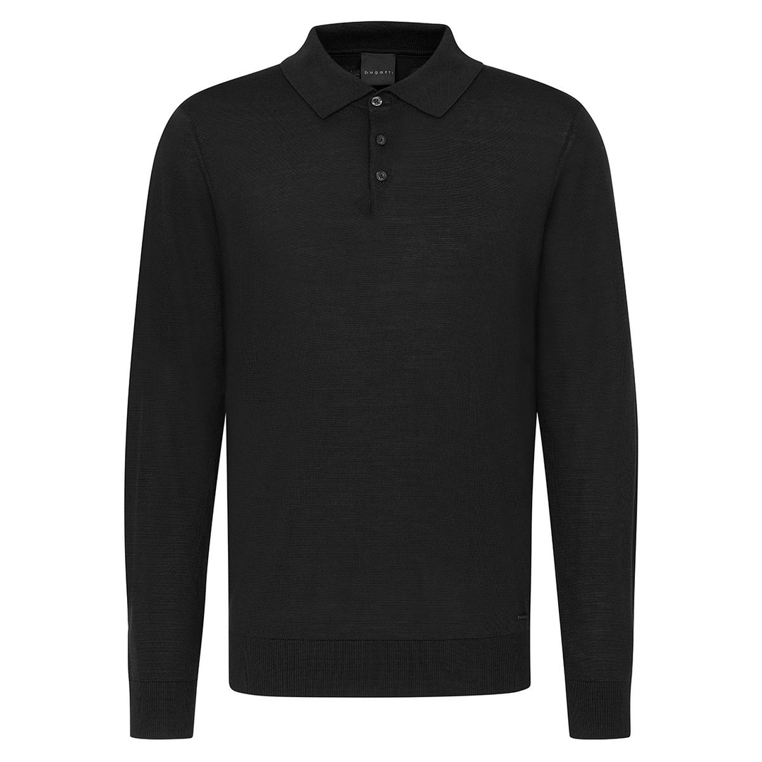 Мужской шерстяной джемпер-поло Bugatti | Фото 1