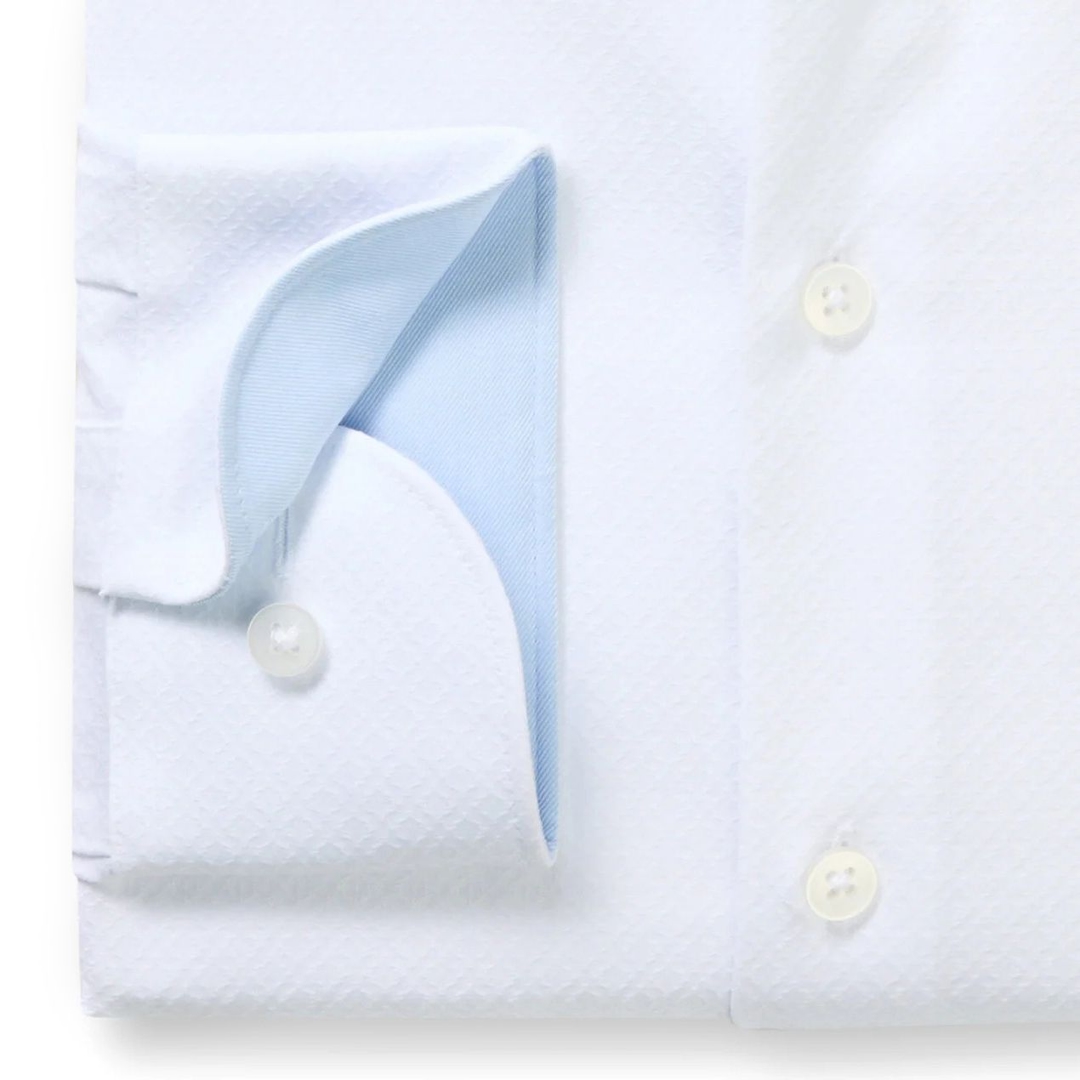 Мужская сорочка с фактурным узором Olymp 24/7 | Фото 2