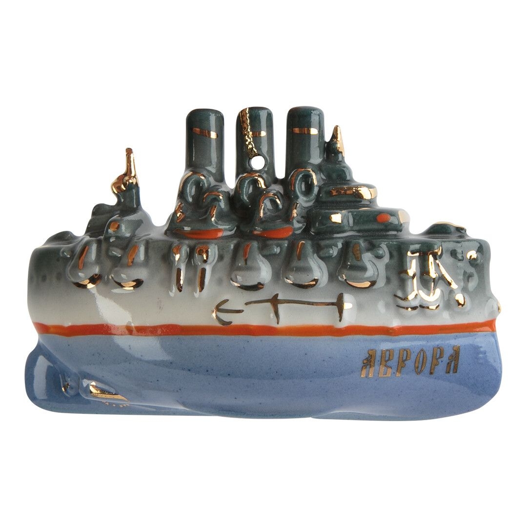 Ёлочная игрушка Аврора Фарфоровая мануфактура | Фото 2