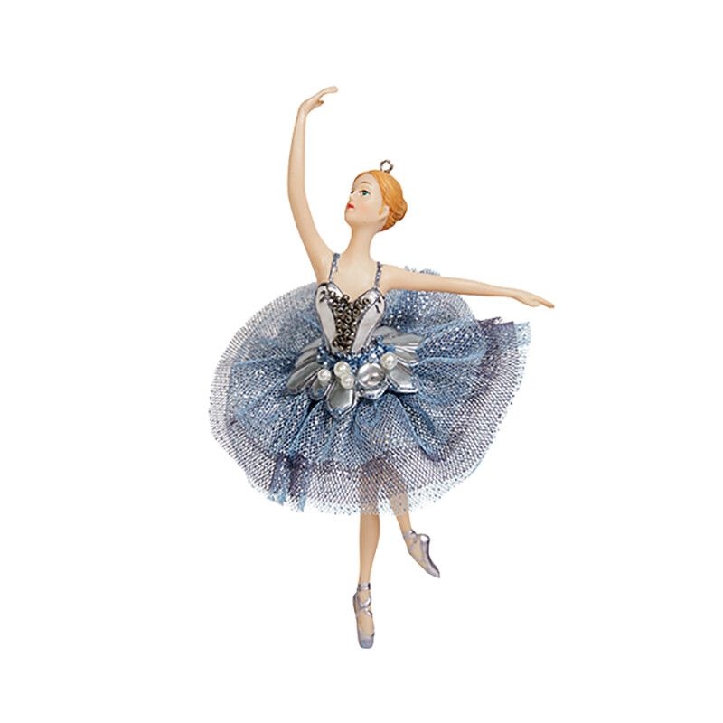 Ёлочная игрушка Балерина Голубой Дунай Holiday Classics | Фото 1