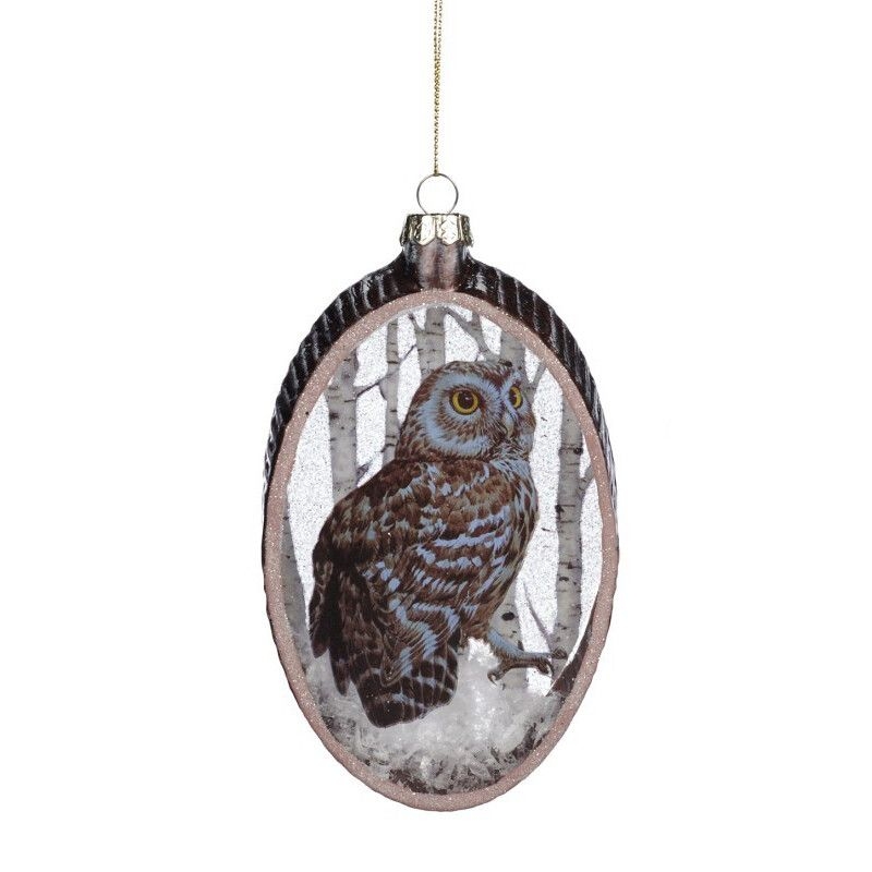 Ёлочная игрушка Goodwill, Сова, 15см | Фото 1