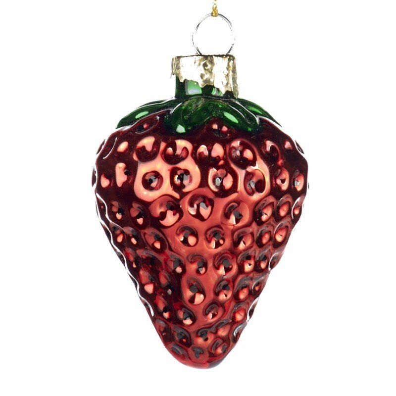 Ёлочная игрушка Goodwill, Клубника , 6.5см | Фото 1